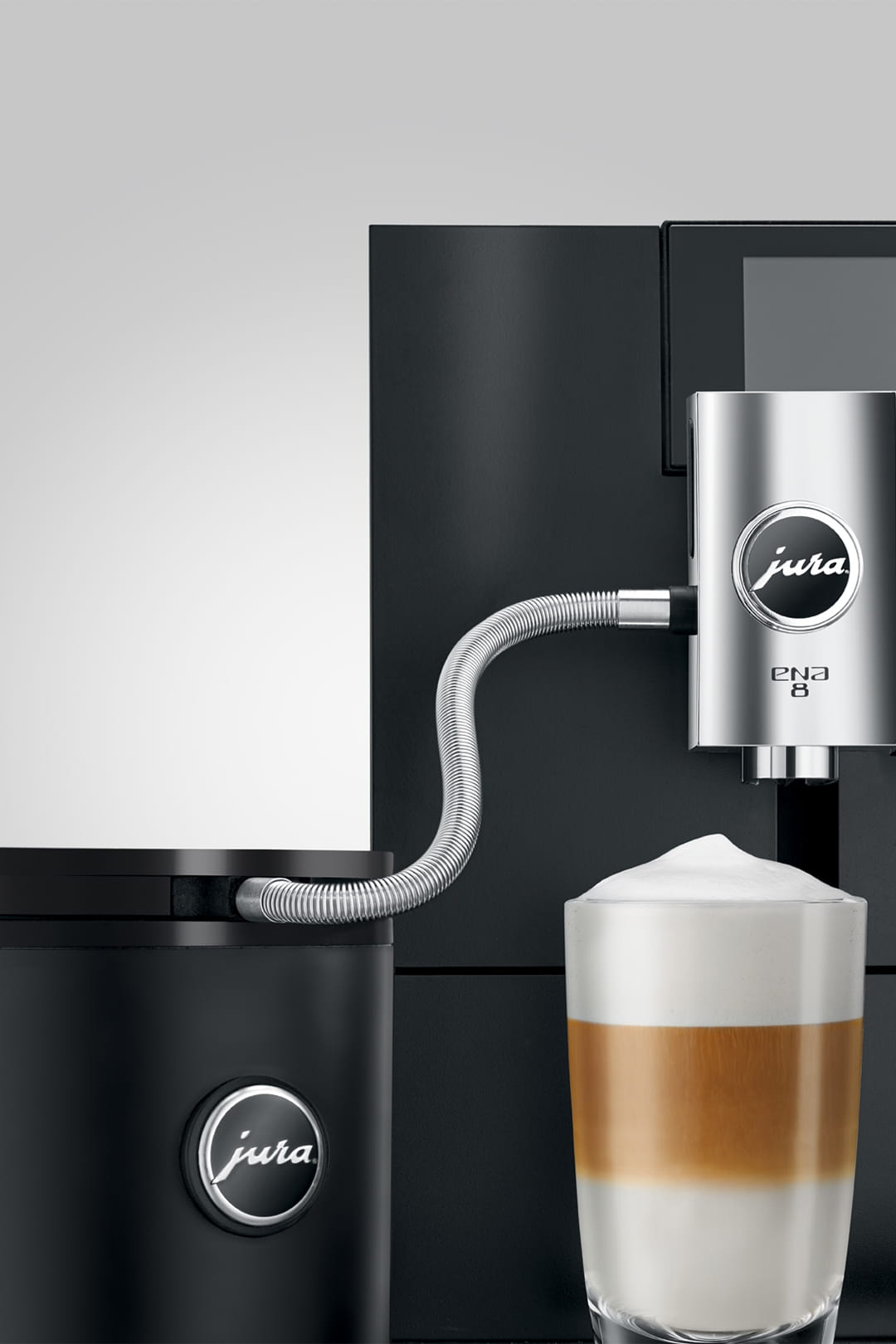 JURA Milchschlauch mit Edelstahlummantelung